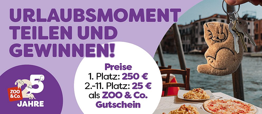 Ein Tier reist Aktion!