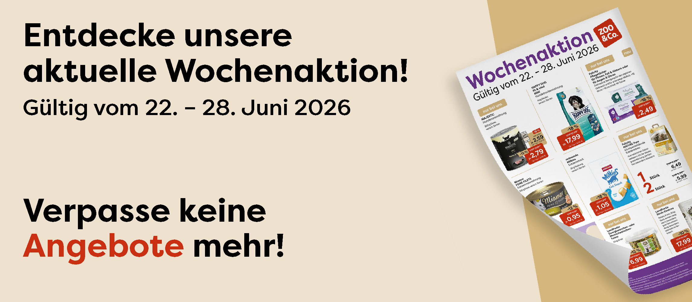 Entdecke die aktuelle Wochenaktion!